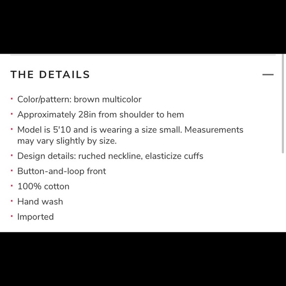 🆕NWT Cleobella Nassir blouse in brown multicolor - Picture 3 of 7